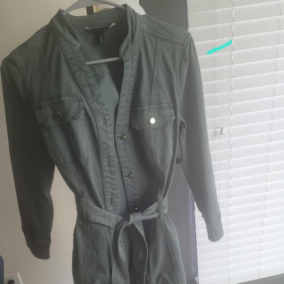 White House Black Market Jackets & Blazers - White House Black Market Women Green Jacket 4